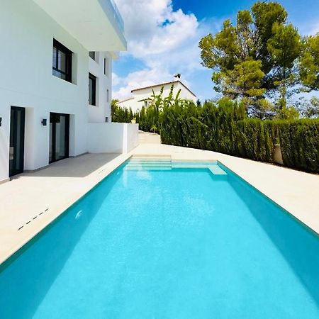 Calpe Villa Lujo Playa Piscina Jardin Barbacoa Ideal Familias Y Grupos Extérieur photo