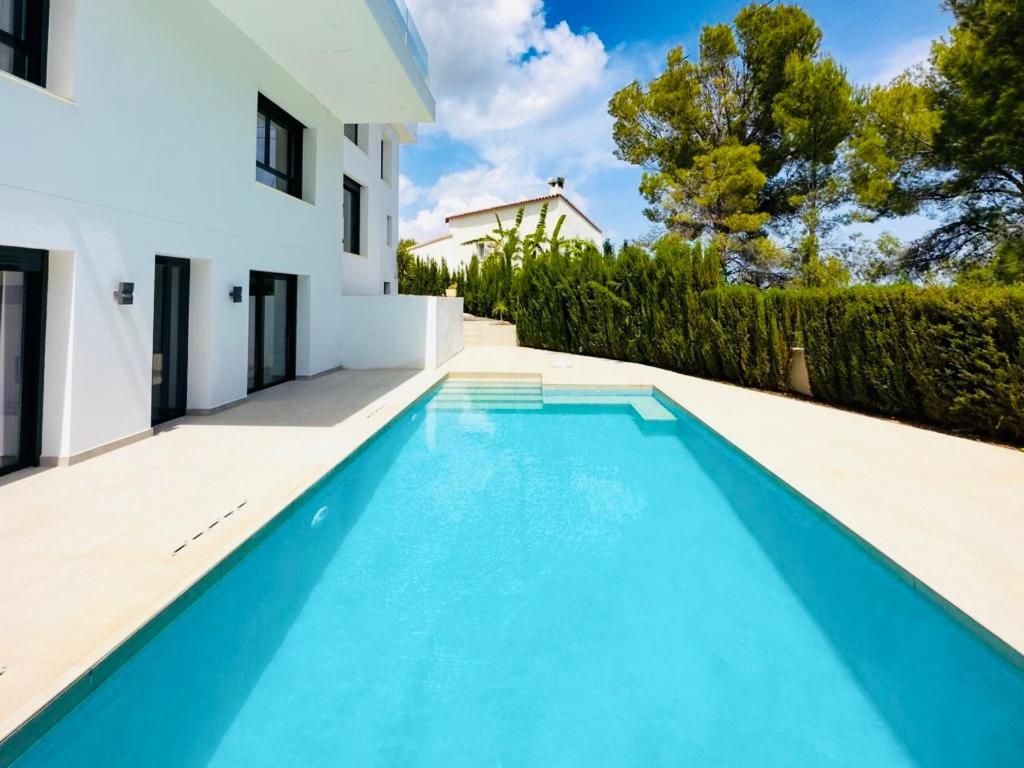 Calpe Villa Lujo Playa Piscina Jardin Barbacoa Ideal Familias Y Grupos Extérieur photo
