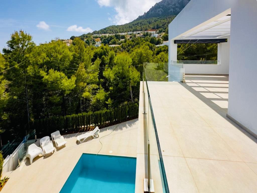 Calpe Villa Lujo Playa Piscina Jardin Barbacoa Ideal Familias Y Grupos Extérieur photo